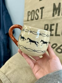 Image 3 of ‘Runaround’ Horse Mug