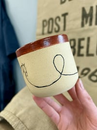 Image 2 of ‘Heart on the Line’ Horse Small Mug