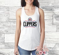 Image 2 of Los Angeles Clippers NBA Designs. SVG Files, Cricut, Studio, Digital Cut Files