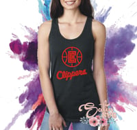 Image 4 of Los Angeles Clippers NBA Designs. SVG Files, Cricut, Studio, Digital Cut Files