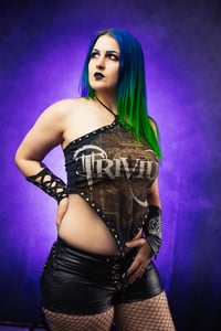 Image 5 of XS/S Trivium Halter Crop Top