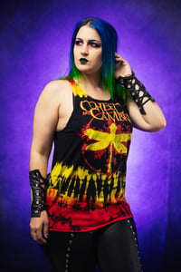 Image 1 of Large Coheed and Camrbia Men's Tie Dye Tank Top