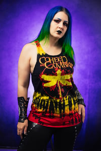 Image 4 of Large Coheed and Camrbia Men's Tie Dye Tank Top