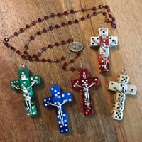 Image 1 of Lousy Crucifix - handmade crucifix 