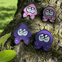 Image 4 of Squid & Octo  Enamel Pins