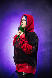 Image 5 of XL Aborted Reverse Tie Dye Hoodie