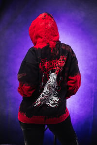 Image 10 of XL Aborted Reverse Tie Dye Hoodie