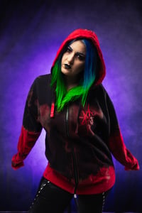 Image 12 of XL Aborted Reverse Tie Dye Hoodie