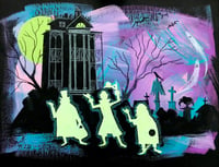 Image 2 of Hitchers  - Large Hand Decorated Print 
