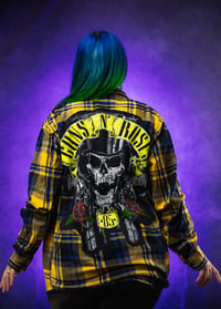 Image 3 of Medium Guns N Roses Flannel 
