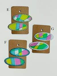 Image 2 of Spring Flair Fabric Barrettes