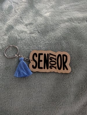 Image of Class of Senior Keychain - Graduation Gift for High School and College Graduates