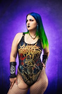 Image 1 of S/M Cattle Decapitation Bodysuit
