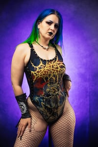 Image 5 of S/M Cattle Decapitation Bodysuit
