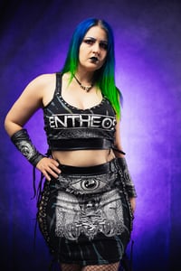 Image 9 of S/M Entheos Crop Top/Skirt Set