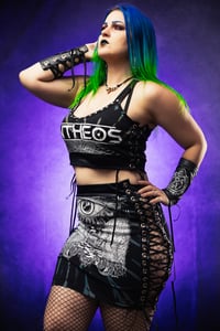 Image 10 of S/M Entheos Crop Top/Skirt Set