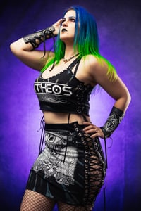 Image 2 of S/M Entheos Crop Top/Skirt Set
