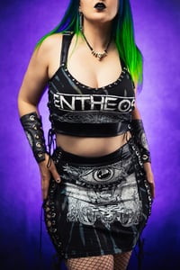 Image 1 of S/M Entheos Crop Top/Skirt Set