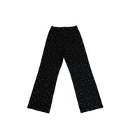 Image 2 of Rockstar Jet Black Discolite Rhinestone Baggy Jeans