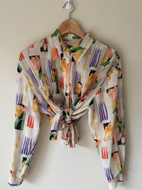 Image 1 of Narudan Vintage Long Sleeve Shirt | Detailed Buttons 