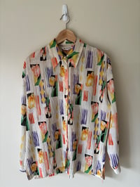 Image 2 of Narudan Vintage Long Sleeve Shirt | Detailed Buttons 