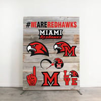 Image 5 of Miami Redhawks Set Design SVG Files, Cricut, Silhouette Studio, Digital Cut Files