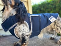 Image 2 of Navy Chest Cover Raincoat