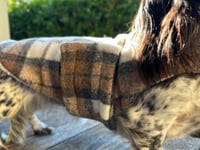 Image 1 of Soft Brown Check Strap Coat