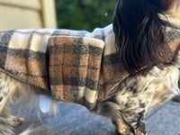Image 2 of Soft Brown Check Strap Coat