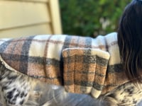 Image 4 of Soft Brown Check Strap Coat