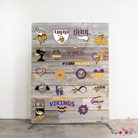 Image 4 of Minnesota Vikings Set Design SVG Files, Cricut, Silhouette Studio, Digital Cut Files