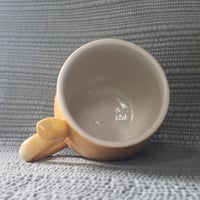 Image 4 of Sleepy Kitty Mug Orange Tabby
