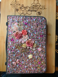 Rhinestoned Bible Cover