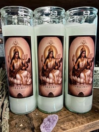 Saraswati 7 Day Candle