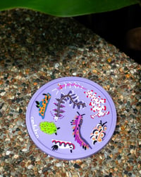 nudibranch of Singapore rubber coaster