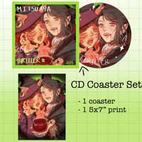 Image 2 of MitsuAya Vinyl CD Coaster set