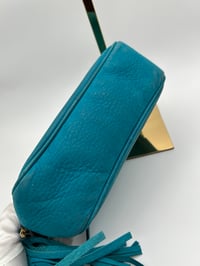 Image 17 of Gucci Soho Disco Crossbody Bag Teal Leather