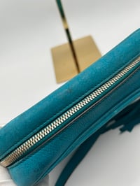 Image 10 of Gucci Soho Disco Crossbody Bag Teal Leather