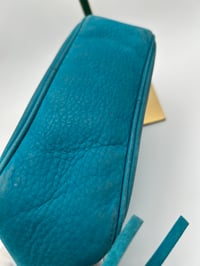 Image 18 of Gucci Soho Disco Crossbody Bag Teal Leather