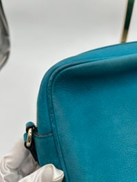 Image 13 of Gucci Soho Disco Crossbody Bag Teal Leather