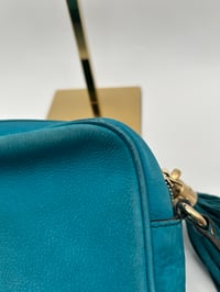 Image 14 of Gucci Soho Disco Crossbody Bag Teal Leather