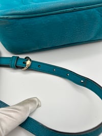 Image 19 of Gucci Soho Disco Crossbody Bag Teal Leather
