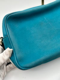 Image 12 of Gucci Soho Disco Crossbody Bag Teal Leather