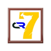 Image 1 of Jewelry Box - Yellow '7' Goat Crest Design Decorative Storage