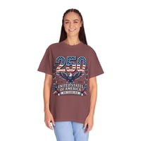 Image 3 of 250th United States Anniversary T-Shirt — Patriotic Eagle 1776‑2026 Celebration Tee