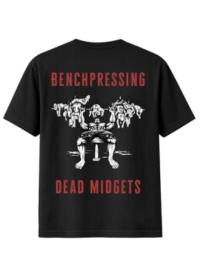 Image of "Midget Benchpress" with Backprint