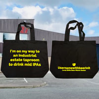 Industrial Estate Taproom Tote Bag