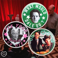 Image 1 of Twin Peaks Button Badges 