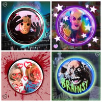 Image 7 of Horror Button Badges 