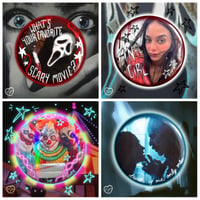 Image 6 of Horror Button Badges 